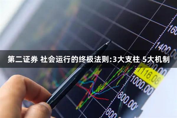 第二证券 社会运行的终极法则:3大支柱 5大机制