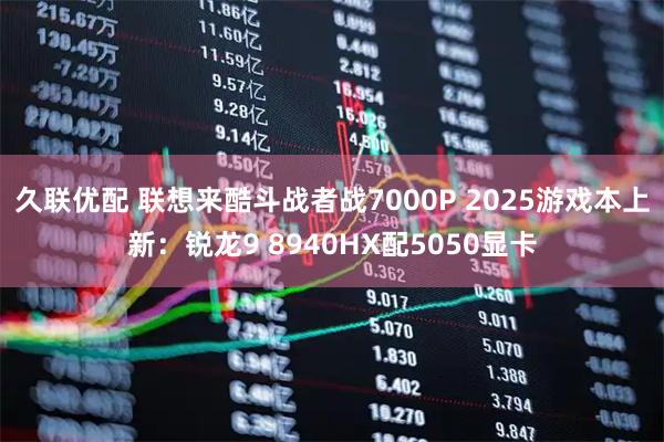 久联优配 联想来酷斗战者战7000P 2025游戏本上新：锐龙9 8940HX配5050显卡
